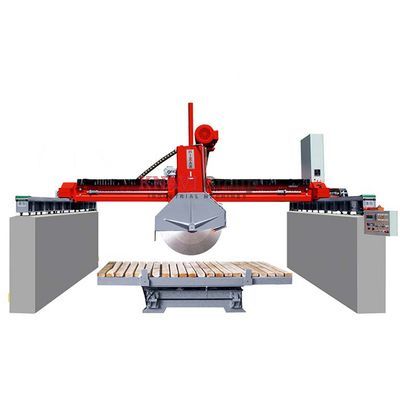 Bridge-type stone block cutting machine