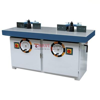 Double spindle wood shaper