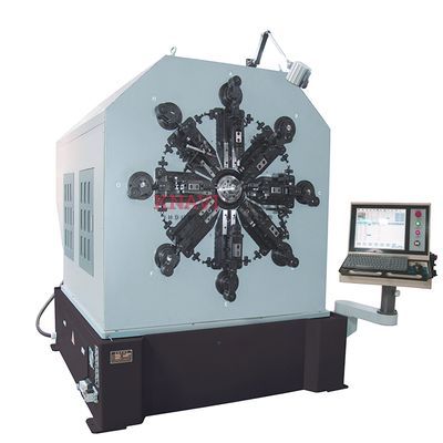 12-axis camless CNC spring forming machine