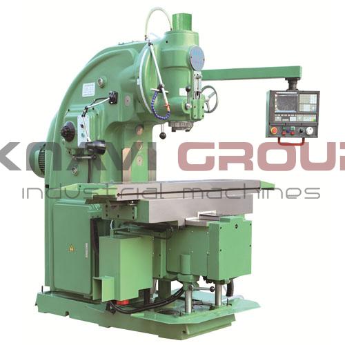 Vertical knee-type milling machine