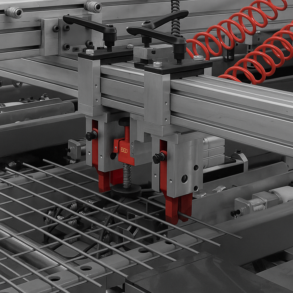 Mesh making machines