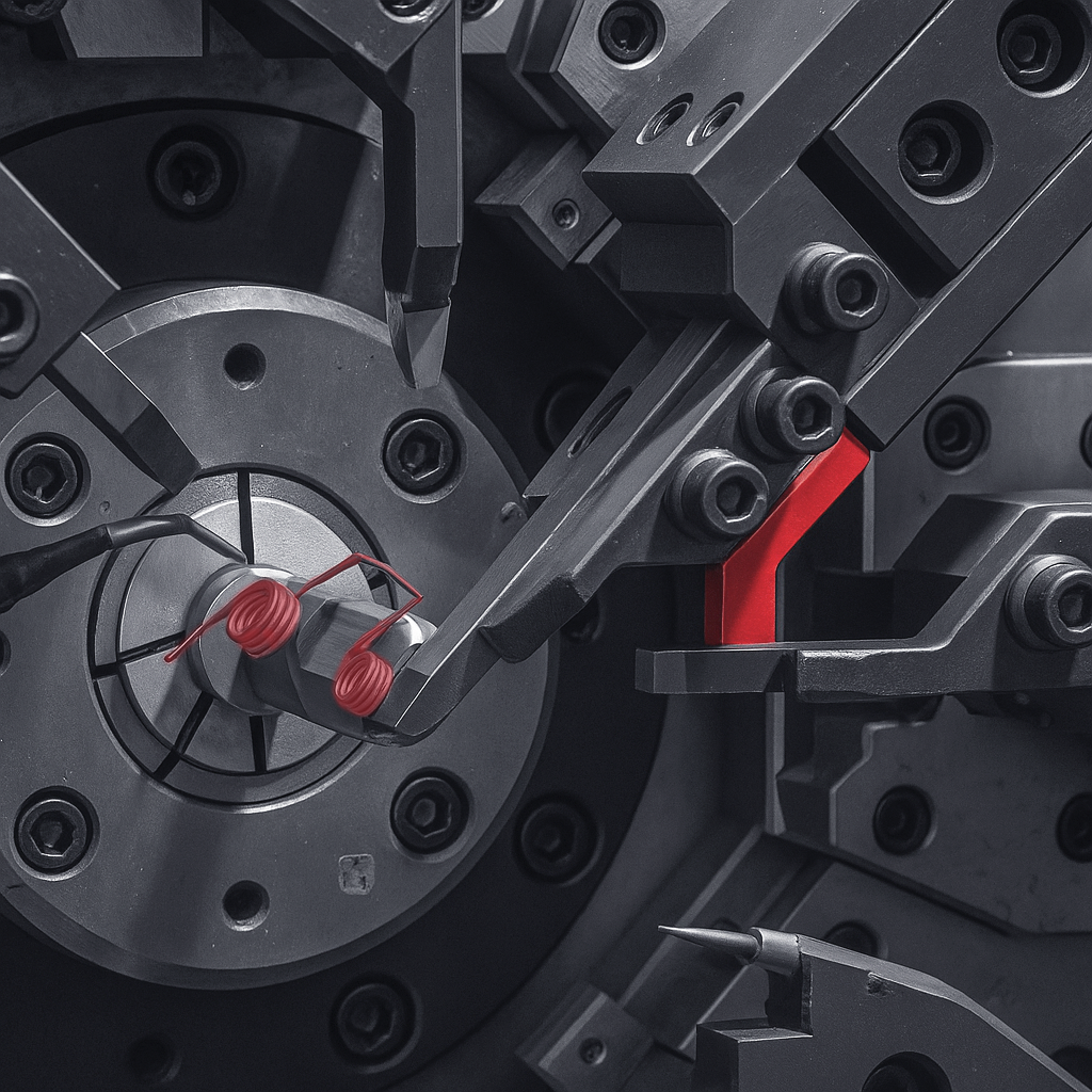 Spring forming machines