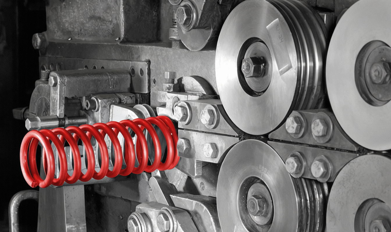 Spring coiling machines