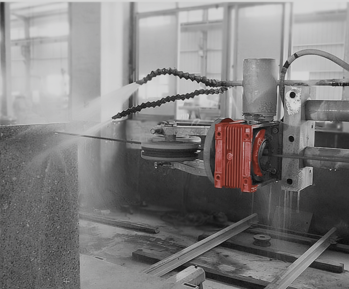 Wire-saw stone cutting machine tools