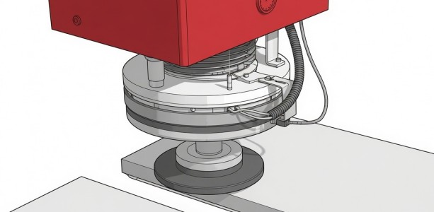 Bridge-type stone polishing machines