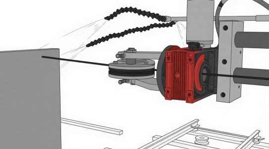 Wire-saw stone cutting machine tools